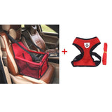 Doggie Booster Car Seat and Harness Vest Dog Leash