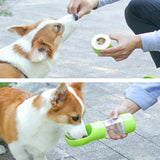 Travel Doggie Water Bottle and Feeder Bowl