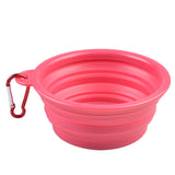 Foldable Dog Travel Bowl Feeder