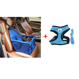 Doggie Booster Car Seat and Harness Vest Dog Leash