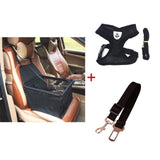 Doggie Booster Car Seat and Harness Vest Dog Leash