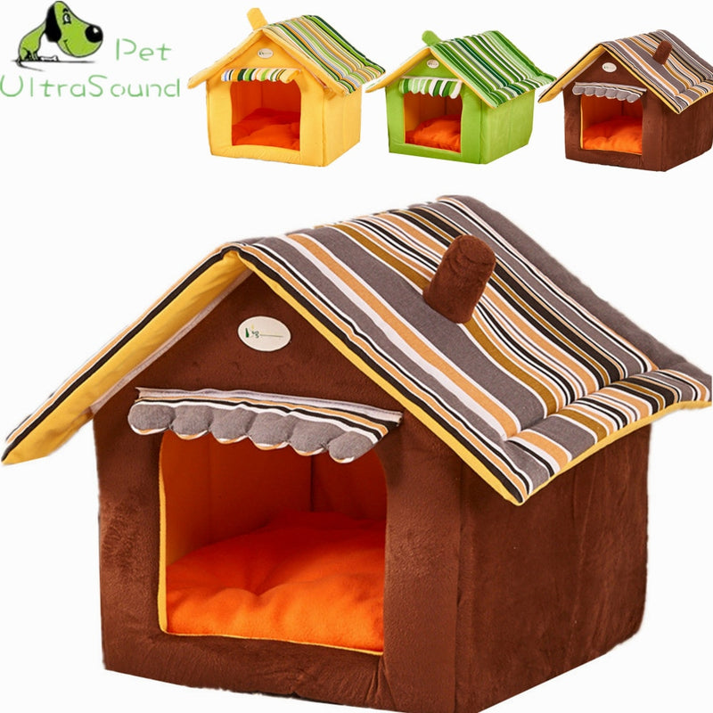 Striped Doggie House