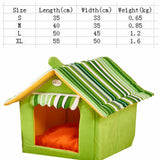 Striped Doggie House